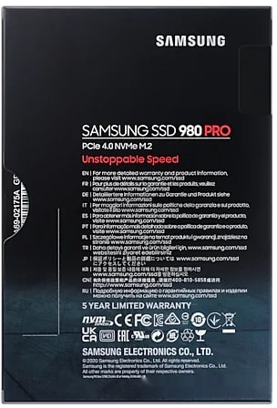 SSD диск Samsung 980 Pro 1TB (MZ-V8P1T0BW) - Фото 6