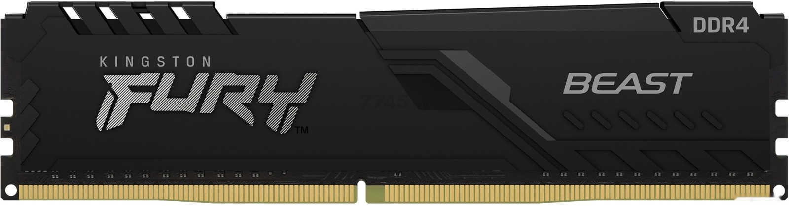 Оперативная память KINGSTON Fury Beast 16GB DDR4 PC-25600 (KF432C16BB/16) - Фото 2