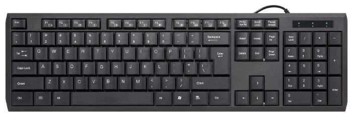 Клавиатура DEFENDER ММ OfficeMate SM-820 Black (45820)