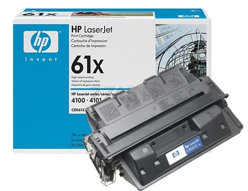 Картридж для принтера лазерный HP 61X черный (C8061X)