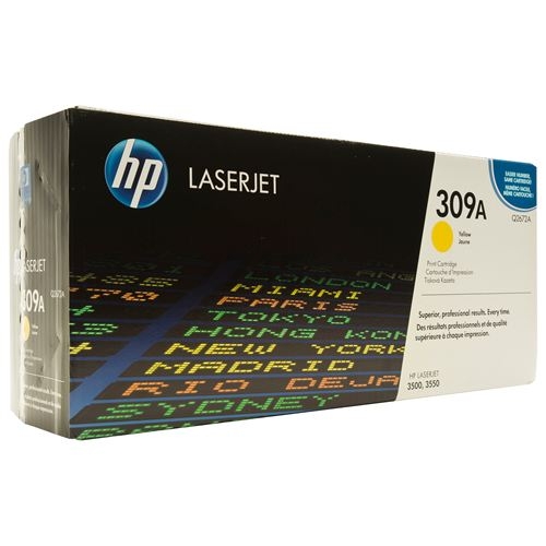 Картридж для принтера лазерный HP 309A желтый (Q2672A)