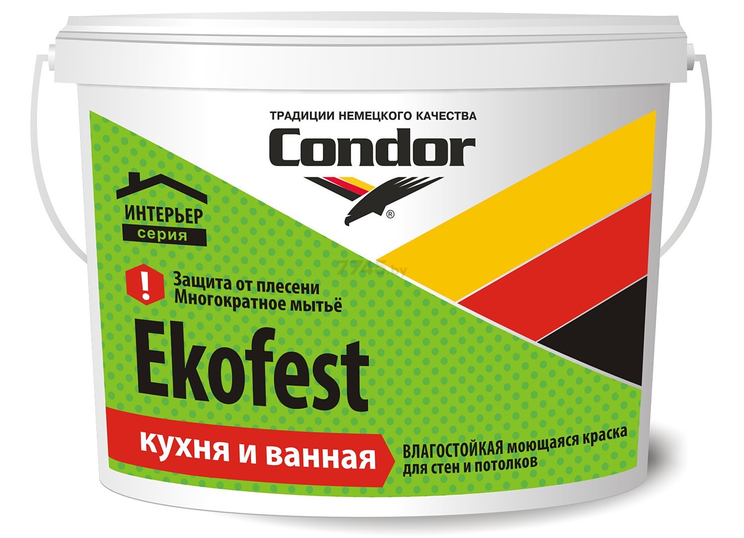 Краска ВД CONDOR Ekofest 1,5 кг