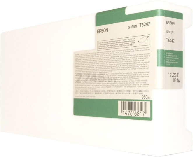 Картридж для принтера струйный EPSON зеленый (C13T624700)
