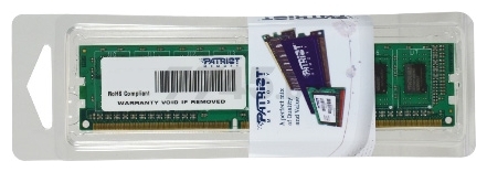 Оперативная память PATRIOT 8GB DDR3 PC-12800 (PSD38G16002)