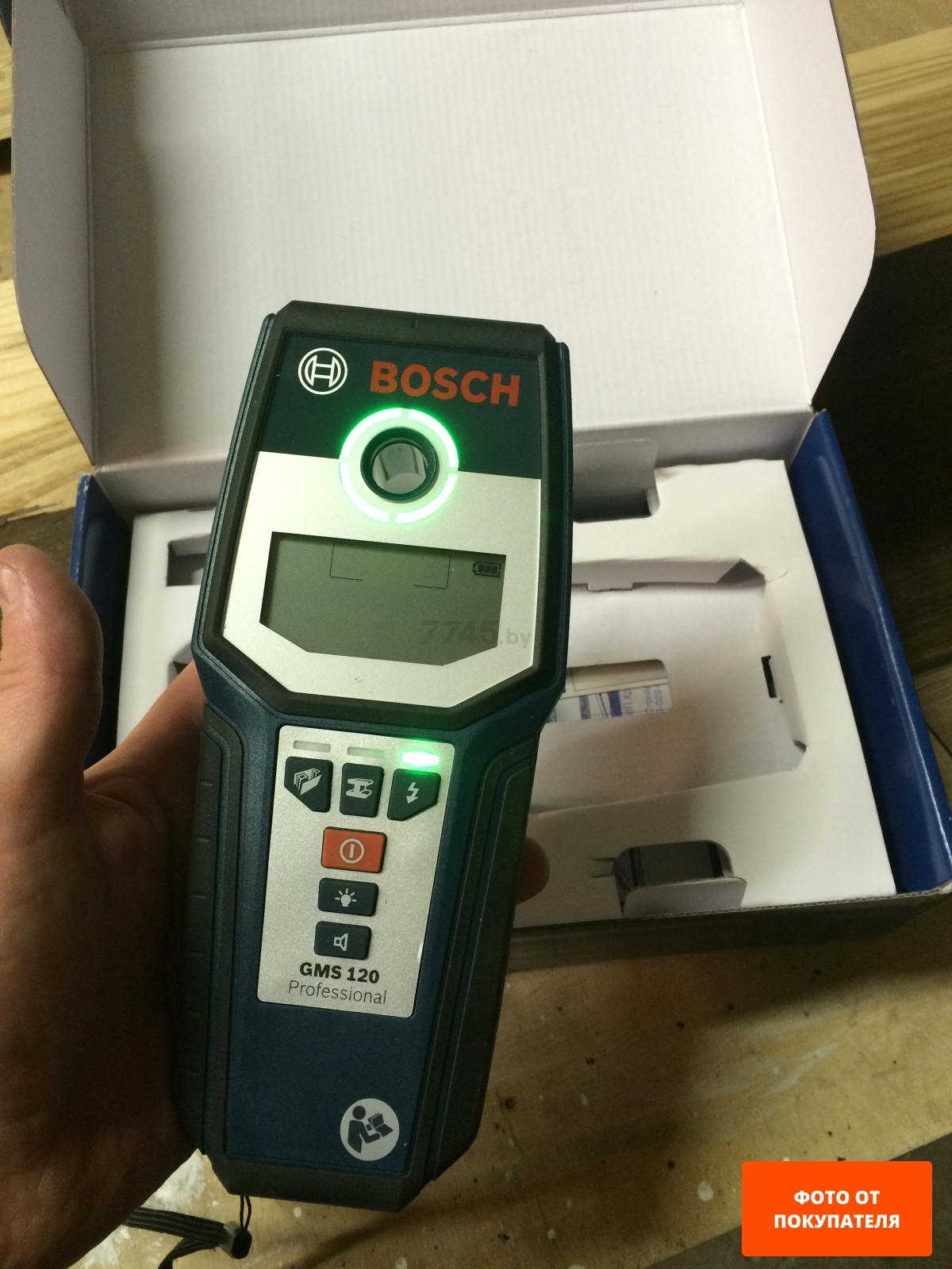 Детектор проводки BOSCH GMS 120 Professional (0601081000) - Фото 2