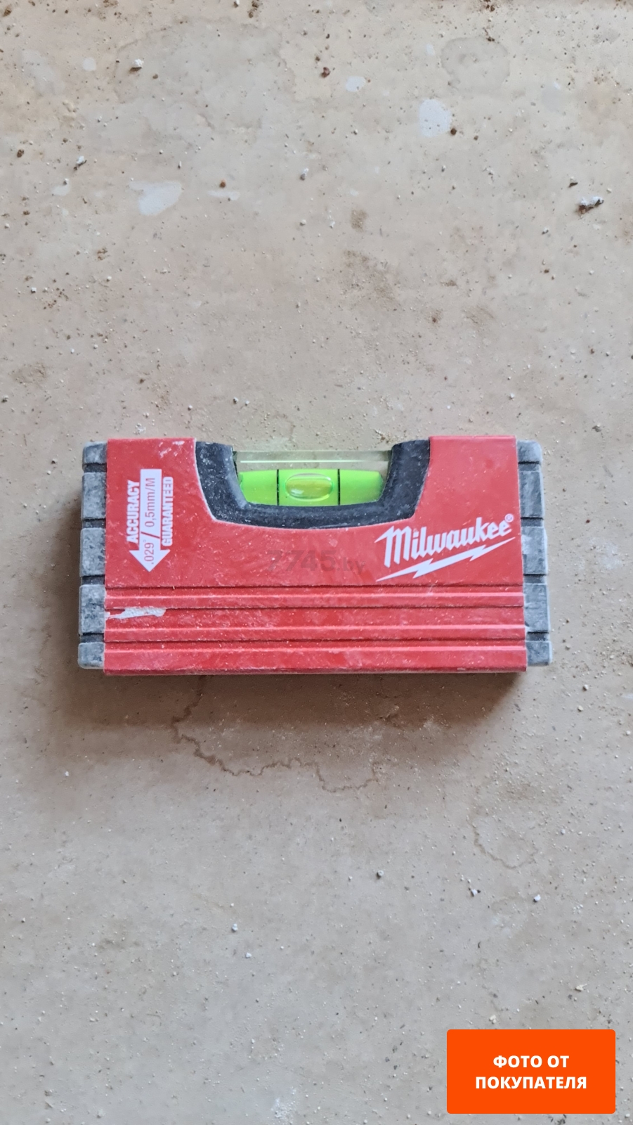 Уровень 100 мм MILWAUKEE Minibox (4932459100)