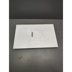 Полка настенная MEBELAIN Фора 1.40 белый тамбурат 40х25х3,7 см (00081) уцененный (7380681775)