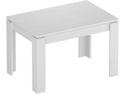 Стол кухонный ЭЛИГАРД Arris 1 белый структурный 118-157х76х76 см