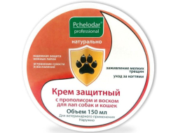 Крем для животных PCHELODAR Защитный для лап с прополисом и воском