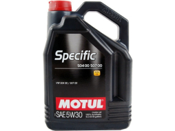 Моторное масло 5W30 синтетическое MOTUL Specific 504,00-507,00