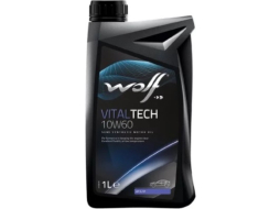 Моторное масло 10W60 полусинтетическое WOLF VitalTech 1 л 