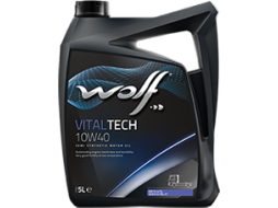 Моторное масло 10W40 полусинтетическое WOLF VitalTech