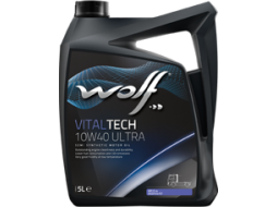 Моторное масло 10W40 полусинтетическое WOLF VitalTech Ultra