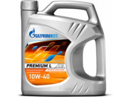 Моторное масло 10W40 полусинтетическое ГАЗПРОМНЕФТЬ Premium L