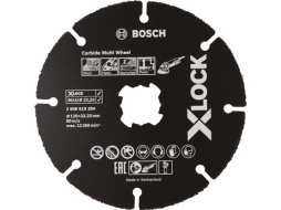 Круг отрезной 125х1x22.2 мм BOSCH X-LOCK Carbide Multi Wheel 