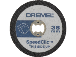 Круг отрезной 38 мм по пластику DREMEL SC476 Speed Clic 5 штук 