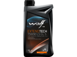 Масло трансмиссионное 75W90 полусинтетическое WOLF ExtendTech LS GL 5
