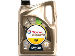 Моторное масло 5W30 синтетическое TOTAL Quartz Ineo ECS 4 л 
