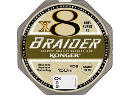 Леска плетеная KONGER Braider X8