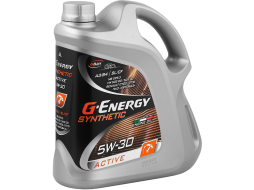 Моторное масло 5W30 синтетическое G-ENERGY Synthetic Active