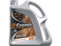 Моторное масло 5W30 синтетическое G-ENERGY Synthetic Far East 5 л 