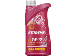 Моторное масло 5W40 синтетическое MANNOL Extreme 1 л 