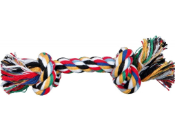 Игрушка для собак ТRIXIE Dentafun Веревка разноцветная 2 узла