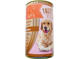 Влажный корм для собак MY HAPPY PETS печень консервы 1240 г (4057626000675)