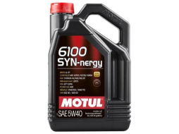 Моторное масло 5W40 полусинтетическое MOTUL 6100 Syn-Nergy 4 л 