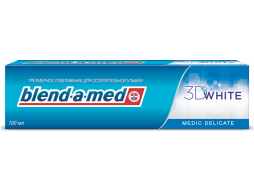 Зубная паста BLEND-A-MED 3D White Бережная мята 100 мл 