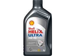 Моторное масло 5W40 синтетическое SHELL Helix Ultra 1 л 