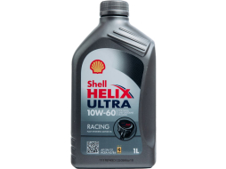 Моторное масло 10W60 синтетическое SHELL Helix Ultra Racing 1 л 