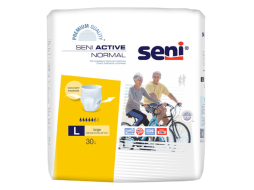 Трусики впитывающие для взрослых SENI Active Normal 3 Large 100 - 135 см 30 штук (5900516697501)