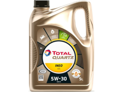 Моторное масло 5W30 синтетическое TOTAL Quartz Ineo ECS 5 л 