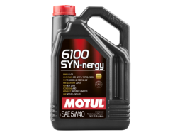 Моторное масло 5W40 полусинтетическое MOTUL 6100 Syn-Nergy 5 л 