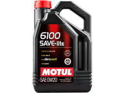 Моторное масло 0W20 полусинтетическое MOTUL 6100 Save-Lite 4 л 