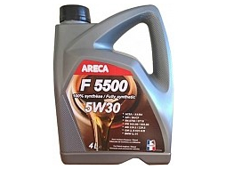 Моторное масло 5W30 синтетическое ARECA F5500