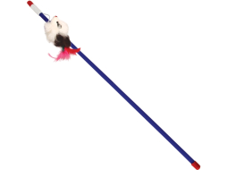 Игрушка для кошек TRIOL Удочка-дразнилка Мышка B002 50 см 