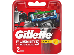 Кассеты сменные GILLETTE Fusion5 ProGlide Power 2 штуки (7702018085927)