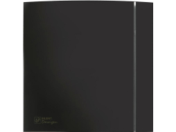 Вентилятор вытяжной накладной SOLER&PALAU Silent-100 CRZ Black Design-4C 