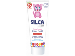 Зубная паста детская SILCA со вкусом клубники с 2 лет 65 г 