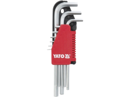Набор ключей шестигранных 1,5-10 мм 9 предметов длинных YATO 