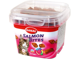 Лакомство для кошек SANAL Salmon Bites 75 г (8711908157506)