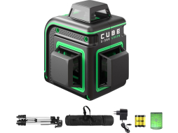 Уровень лазерный ADA INSTRUMENTS Cube 3-360 Green Professional Edition 