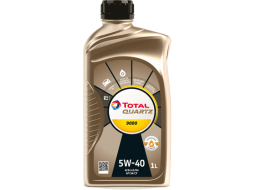 Моторное масло 5W40 синтетическое TOTAL Quartz 9000 1 л 
