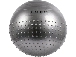 Фитбол BRADEX 65 см серебристый 