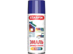 Краска-эмаль аэрозольная универсальная чернильный 5022 STARFIX 520 мл 