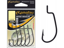Крючки рыболовные одинарные KAMATSU Offset Regular K-0743