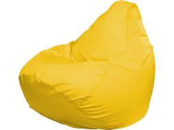 Кресло-мешок FLAGMAN Груша Медиум желтый 