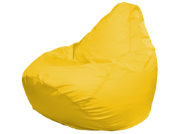 Кресло-мешок FLAGMAN Груша Мега желтый 